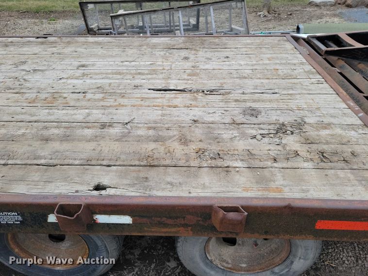 image for item EE0929 1989 Felling FT-20 equipment trailer