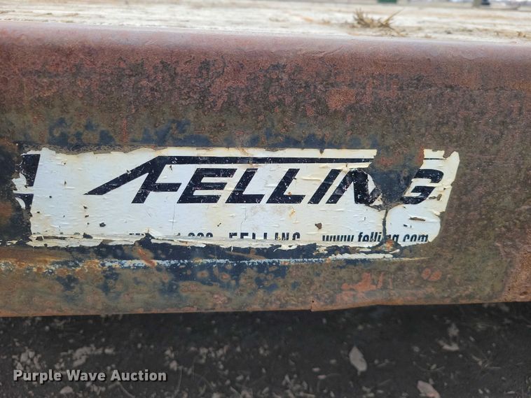 image for item EE0929 1989 Felling FT-20 equipment trailer