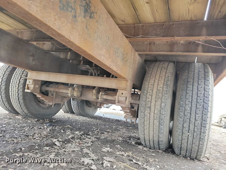 image for item EE0929 1989 Felling FT-20 equipment trailer
