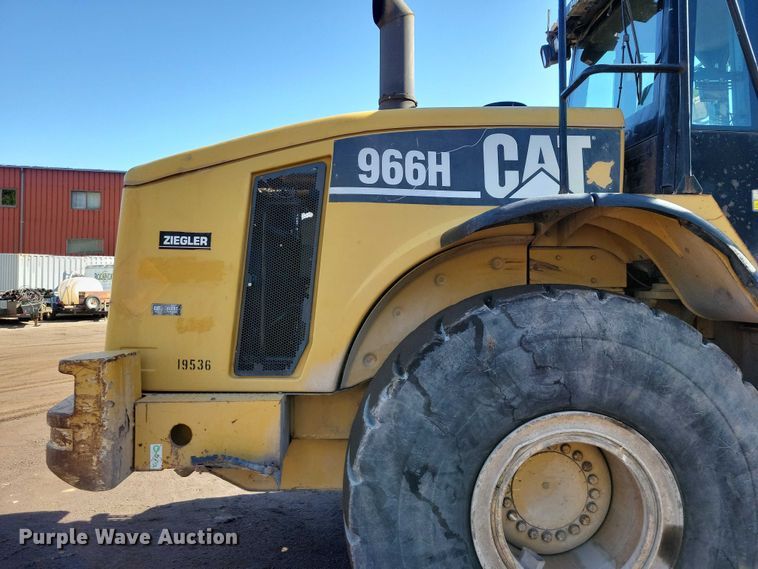 image for item EE1007 2006 Caterpillar 966H wheel loader