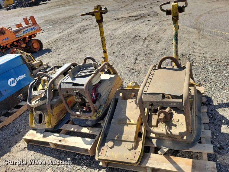 image for item EE1010 (3) plate compactors