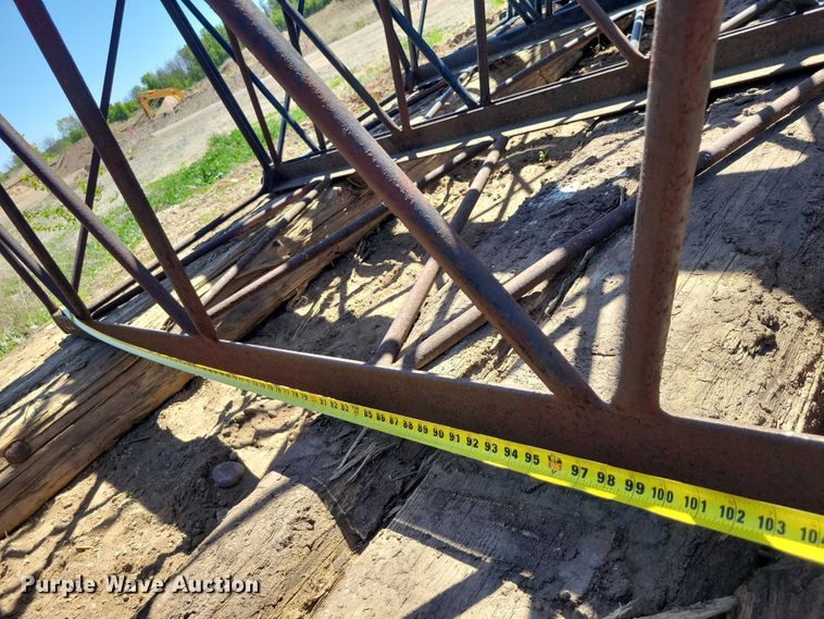 image for item EE1040 (10) crane boom sections