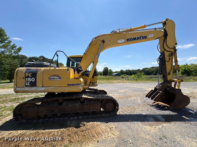 image for item EF1170 2008 Komatsu PC160LC excavator