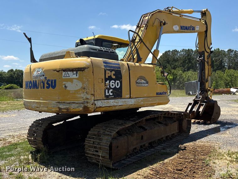 image for item EF1170 2008 Komatsu PC160LC excavator