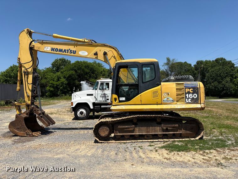 image for item EF1170 2008 Komatsu PC160LC excavator