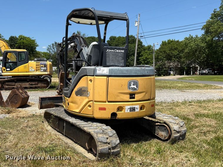 image for item EF1173 2008 John Deere 50D mini excavator