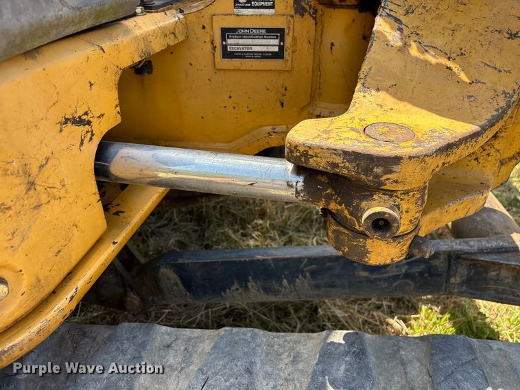 image for item EF1173 2008 John Deere 50D mini excavator