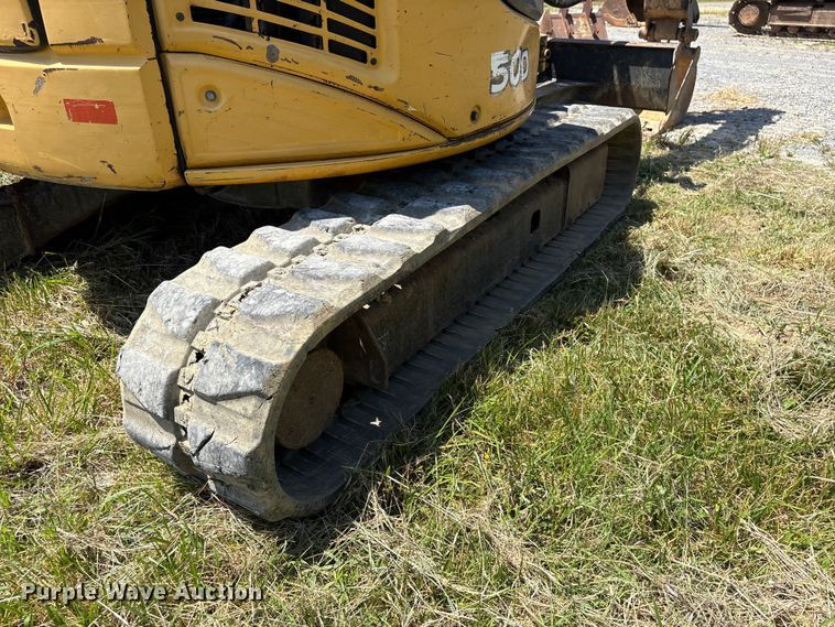 image for item EF1173 2008 John Deere 50D mini excavator