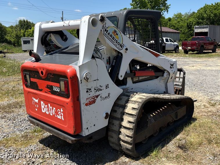 image for item EF1174 2018 Bobcat T650 tracked skid steer loader