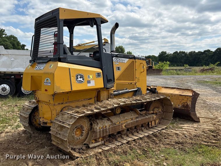 image for item EF1176 2012 John Deere 650K LGP dozer