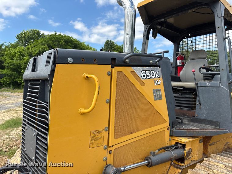 image for item EF1176 2012 John Deere 650K LGP dozer