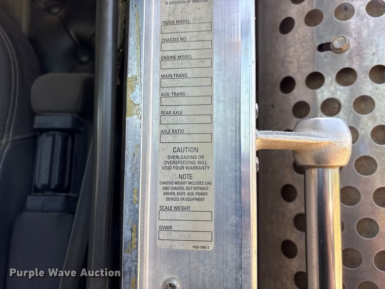 image for item EF1178 2007 Kenworth T800 dump truck