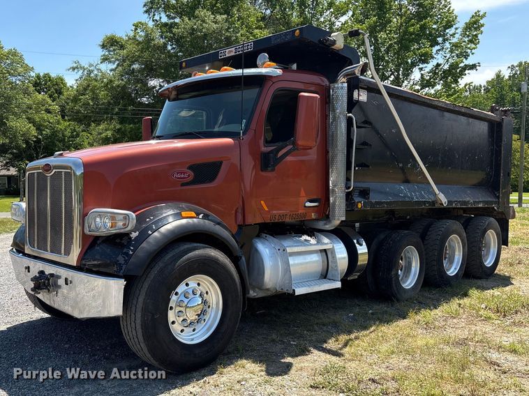 image for item EF1179 2017 Peterbilt 567 dump truck