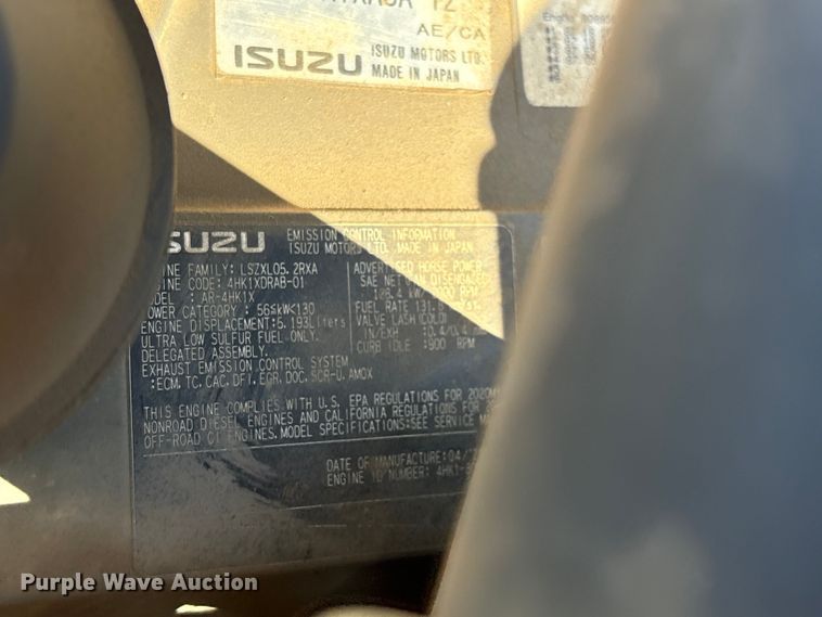 image for item EF1199 2021 Hitachi ZX210 LC-6 excavator