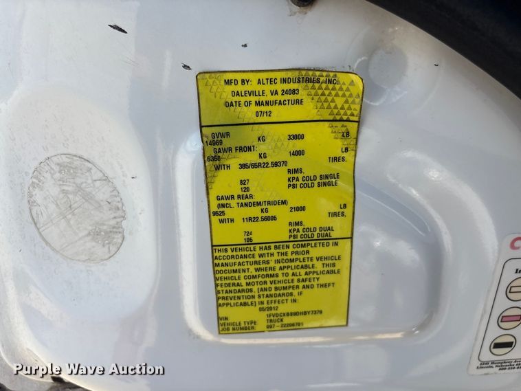 image for item EF1212 2013 Freightliner Business Class M2 bucket truck