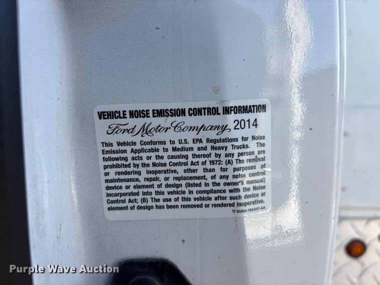 image for item EG1700 2014 Ford F550 Super Duty bucket truck