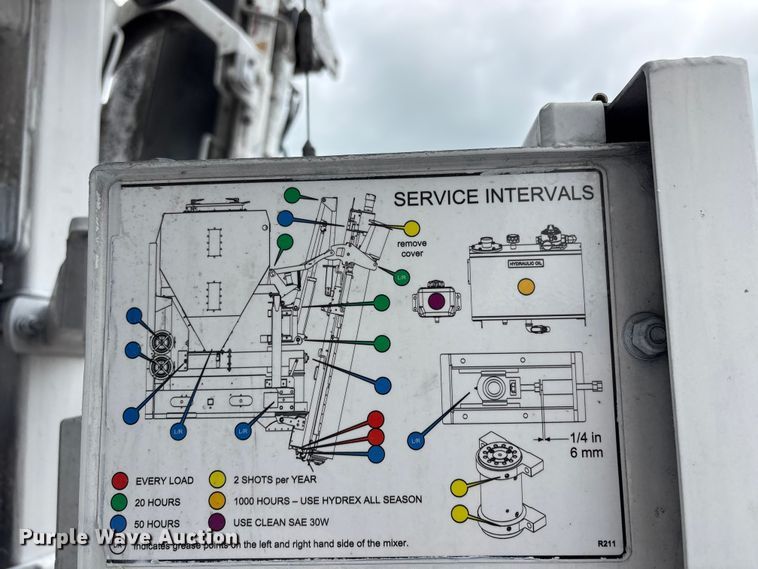 image for item EG9000 2019 Freightliner 114SD volumetric concrete mixer truck