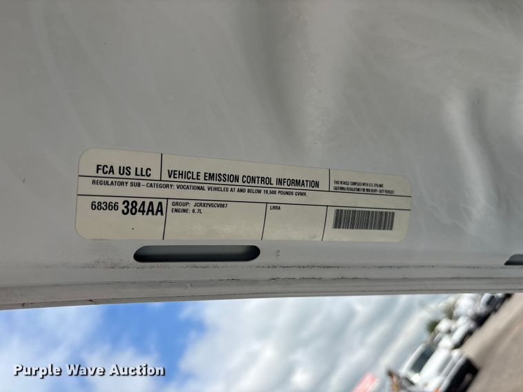 image for item EG9012 2018 RAM 3500 utility bed pickup truck
