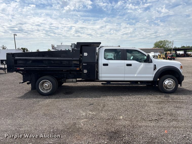 image for item EG9037 2020 Ford F450 Super DUty Crew Cab dump truck