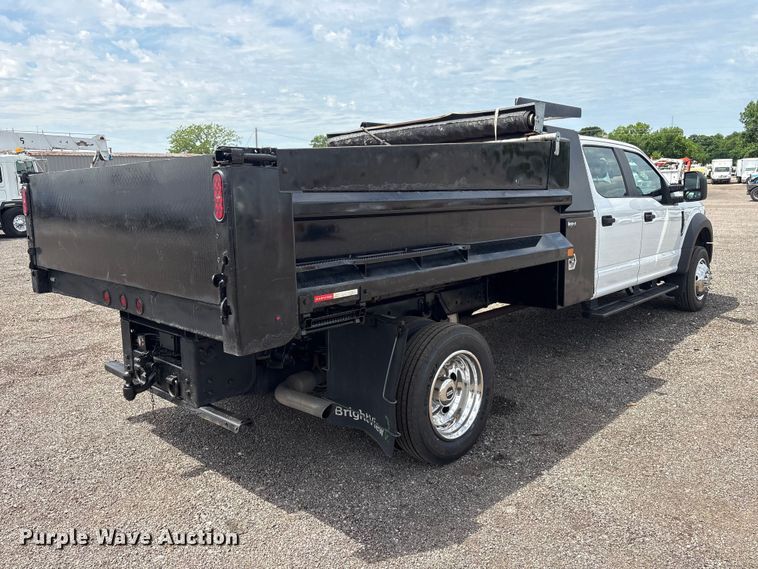 image for item EG9037 2020 Ford F450 Super DUty Crew Cab dump truck