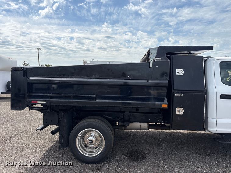 image for item EG9037 2020 Ford F450 Super DUty Crew Cab dump truck