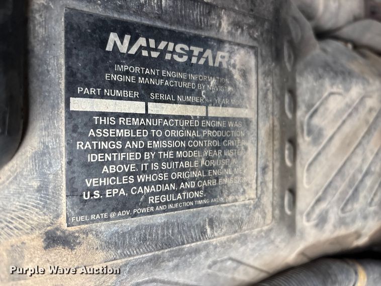 image for item EG9041 2009 International  WorkStar 7500 Crew Cab crane truck