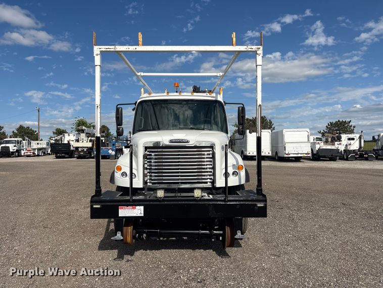 image for item EG9069 2012 Freightliner Business Class M2 Crew Cab crane truck