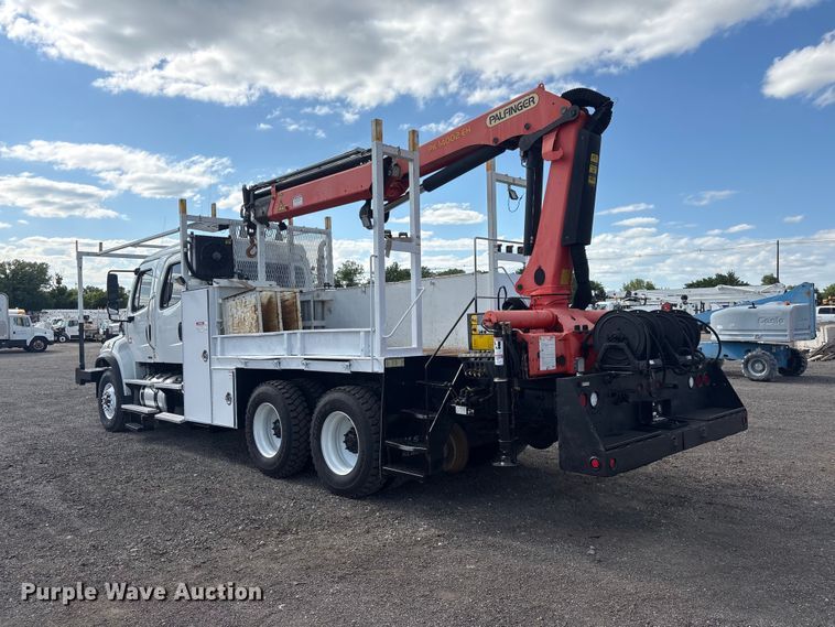 image for item EG9069 2012 Freightliner Business Class M2 Crew Cab crane truck