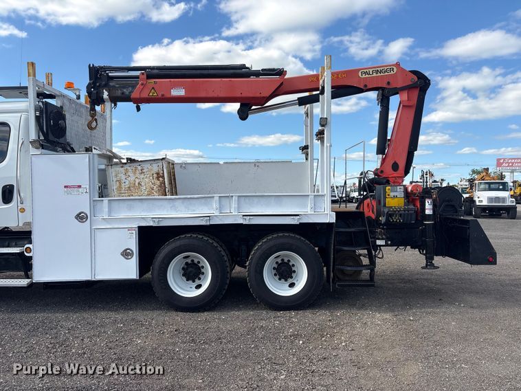 image for item EG9069 2012 Freightliner Business Class M2 Crew Cab crane truck