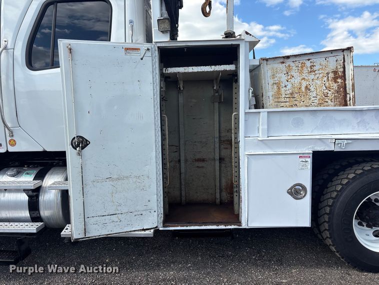 image for item EG9069 2012 Freightliner Business Class M2 Crew Cab crane truck