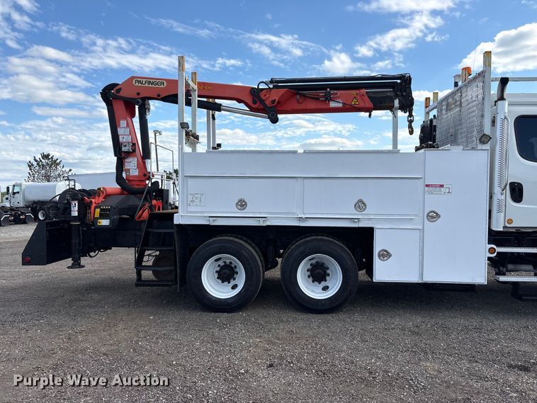 image for item EG9069 2012 Freightliner Business Class M2 Crew Cab crane truck