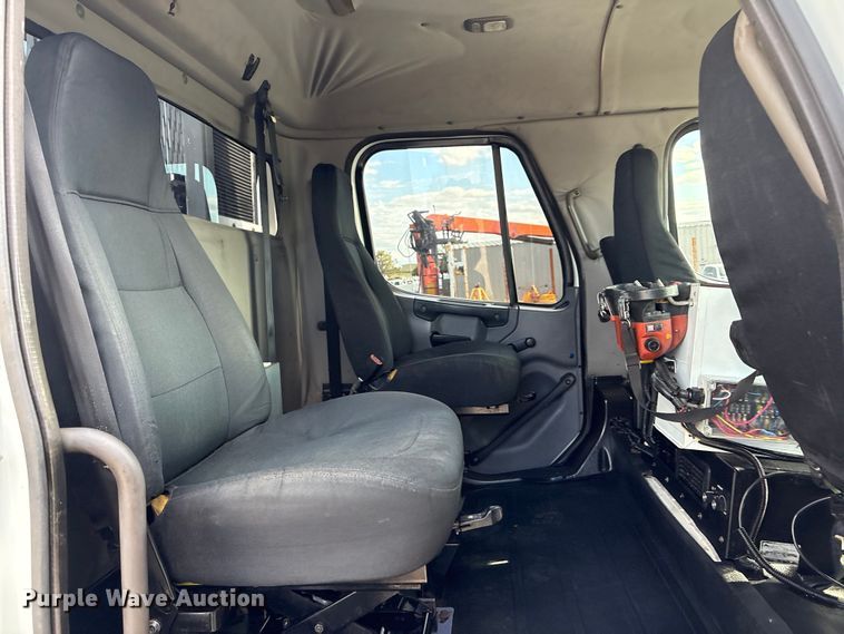 image for item EG9069 2012 Freightliner Business Class M2 Crew Cab crane truck