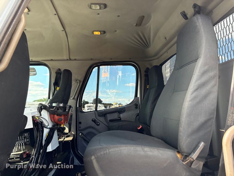 image for item EG9069 2012 Freightliner Business Class M2 Crew Cab crane truck