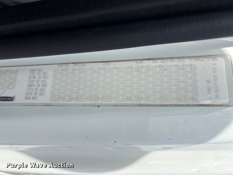 image for item EG9069 2012 Freightliner Business Class M2 Crew Cab crane truck