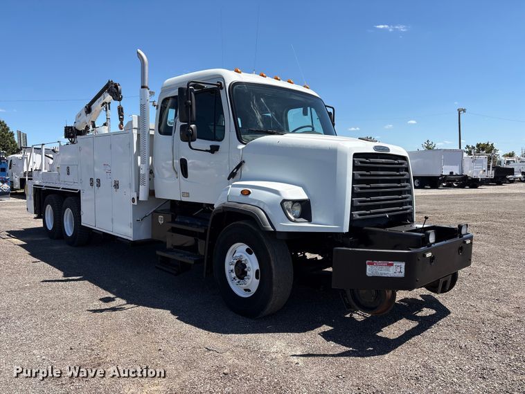 image for item EG9074 2013 Freightliner 108SD Ext. Cab crane truck