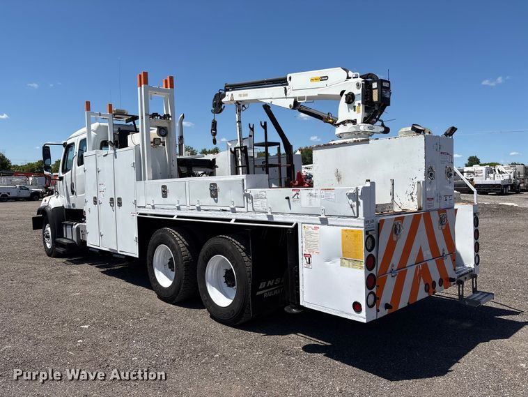 image for item EG9074 2013 Freightliner 108SD Ext. Cab crane truck
