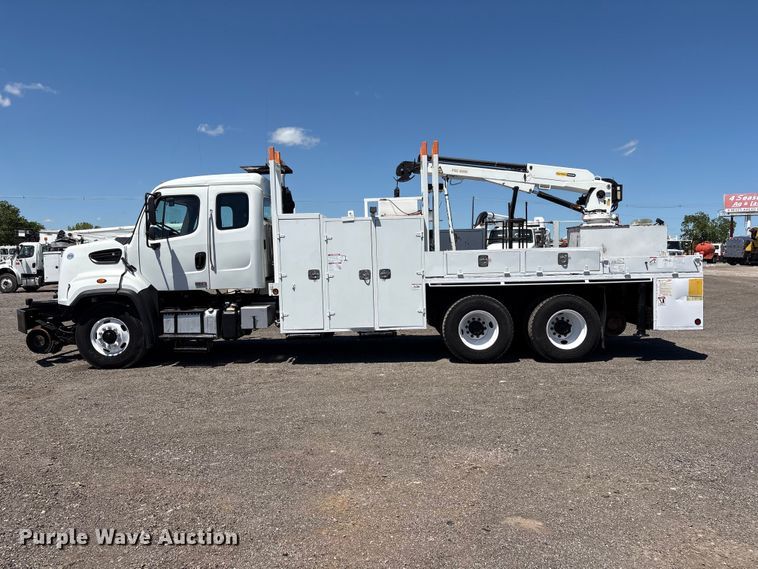 image for item EG9074 2013 Freightliner 108SD Ext. Cab crane truck