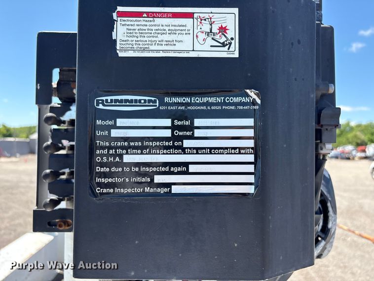 image for item EG9074 2013 Freightliner 108SD Ext. Cab crane truck