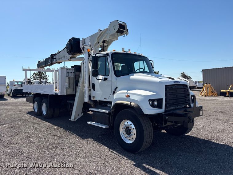 image for item EG9077 2014 Freightliner 114SD crane truck