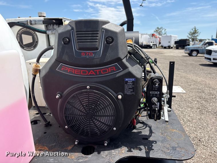 image for item EG9078 2010 EH Wachs Trav-L-Vac vacuum trailer