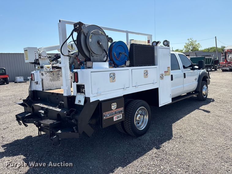 image for item EG9082 2015 Ford F550 Super Duty Crew Cab utility / service truck