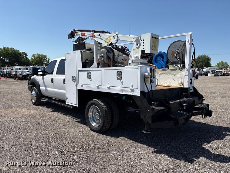 image for item EG9082 2015 Ford F550 Super Duty Crew Cab utility / service truck