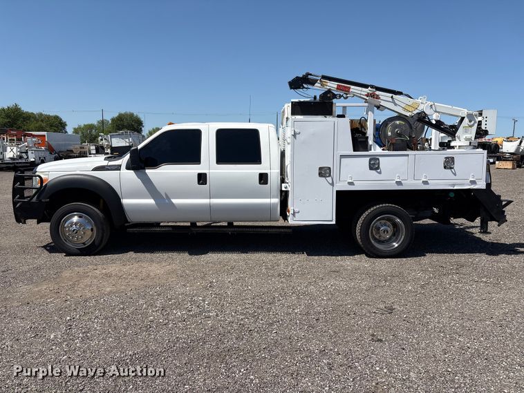 image for item EG9082 2015 Ford F550 Super Duty Crew Cab utility / service truck