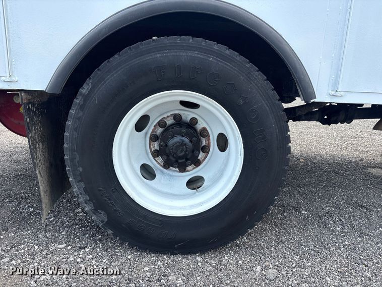 image for item EG9097 2002 Ford F750 Super Duty Crew Cab utility / service truck