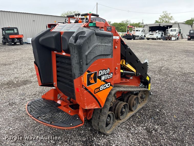 image for item EG9103 2020 Ditch Witch SK600 compact utility loader