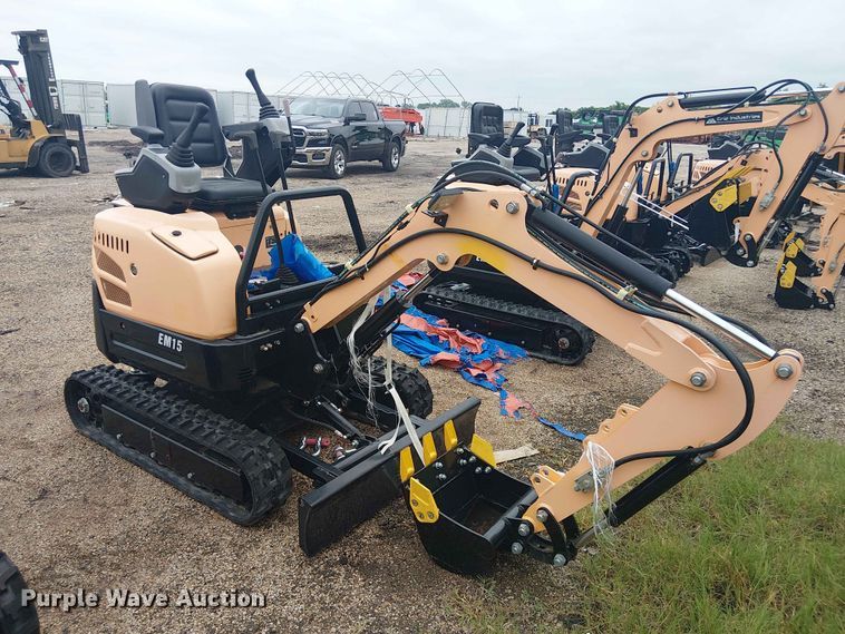 image for item EH4095 2024 Erie Industries EM15 mini excavator