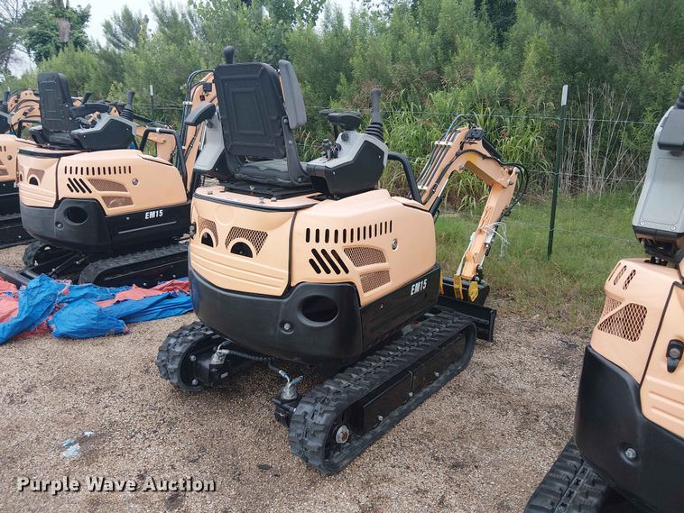 image for item EH4095 2024 Erie Industries EM15 mini excavator