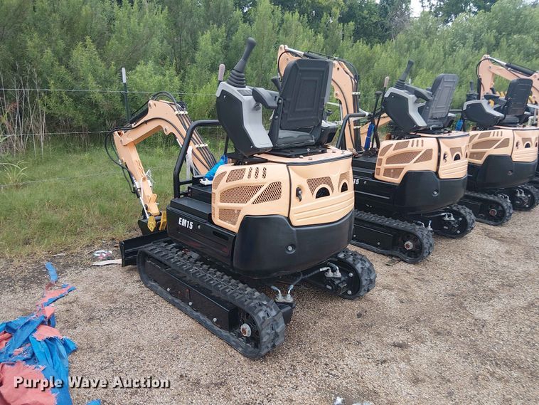 image for item EH4095 2024 Erie Industries EM15 mini excavator