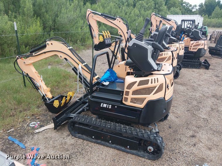image for item EH4095 2024 Erie Industries EM15 mini excavator