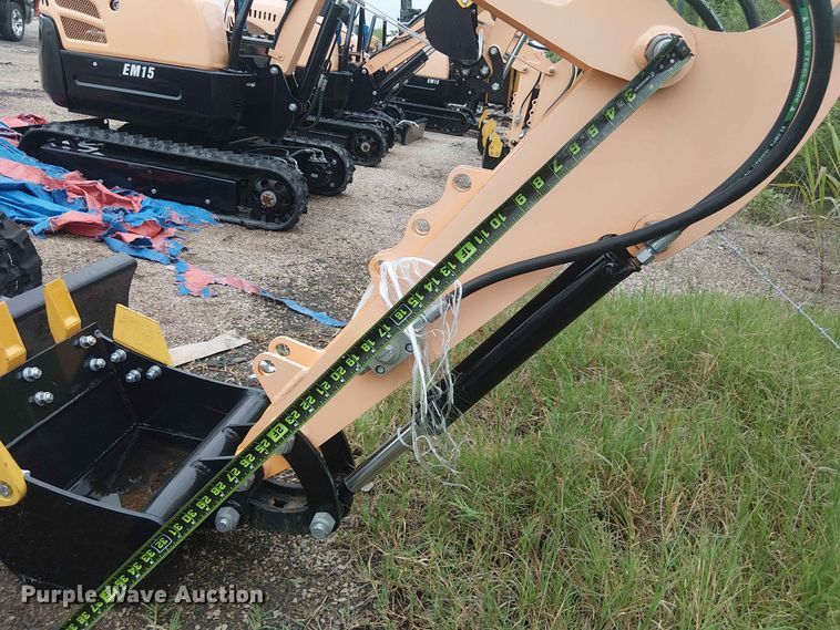 image for item EH4095 2024 Erie Industries EM15 mini excavator